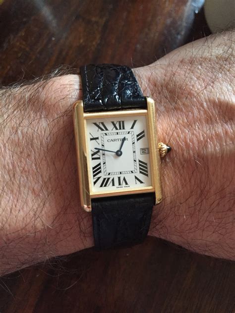 cartier watches mens|classic cartier watch men's.